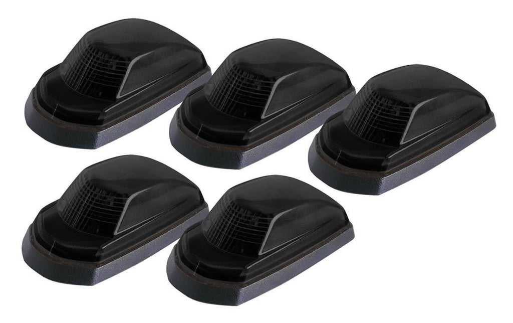 Pacer Performance 20-237S LED Amber Hi-5 Cab Roof Light Kit, 17-20 Ford Style