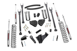 6 Inch Lift Kit | Gas | 4-Link | No OVLDS | Ford F-250/F-350 Super Duty (05-07)