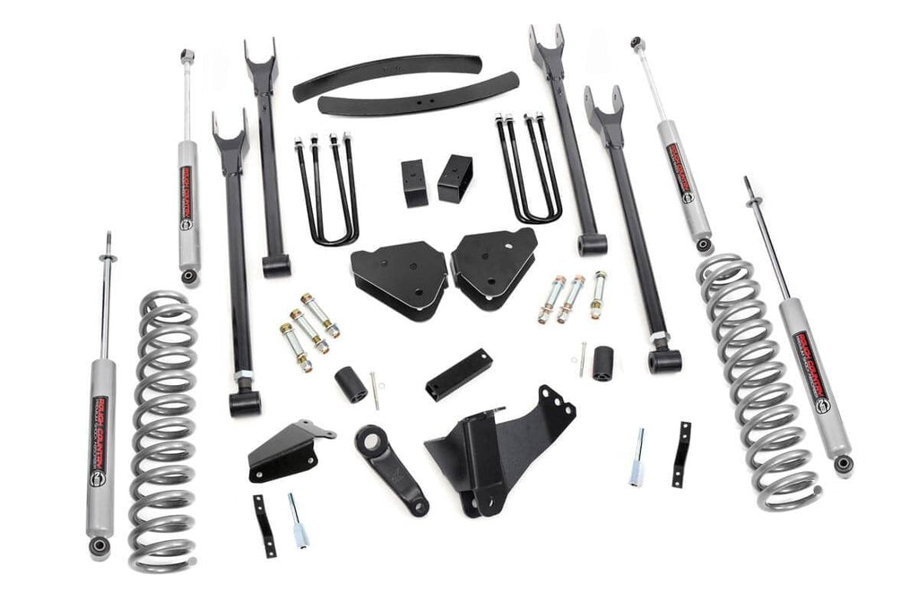 6 Inch Lift Kit | Diesel | 4 Link | No OVLDS | Ford F-250/F-350 Super Duty (05-07)