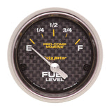 AutoMeter 200760-40 GAUGE, FUEL LEVEL, 2 1/16