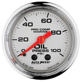 AutoMeter 200790-35 GAUGE, OIL PRESSURE, 2 1/16