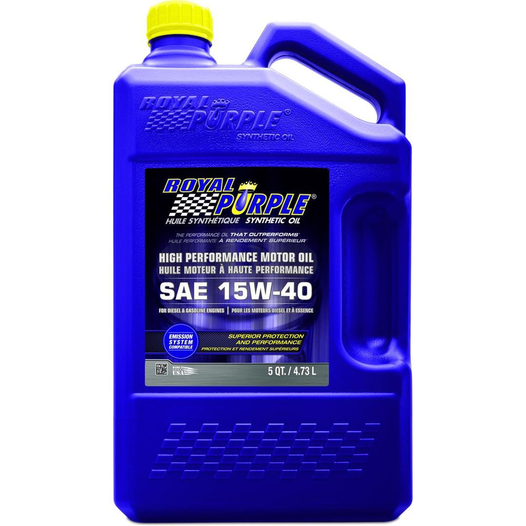 Royal Purple 20154  SAE 15W-40 Syn CJ Oil - 5 Qt