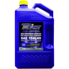 Load image into Gallery viewer, Royal Purple 20154  SAE 15W-40 Syn CJ Oil - 5 Qt