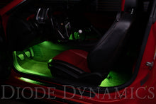 Load image into Gallery viewer, 2015_chevy_camaro_rgbw_footwell_4pc_green.jpg