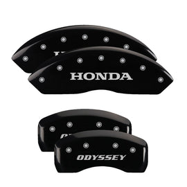 MGP Caliper Covers 20203SODSBK Set of 4: Black finish, Silver Honda / Odyssey
