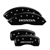 MGP Caliper Covers 20203SODSBK Set of 4: Black finish, Silver Honda / Odyssey