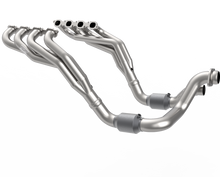 Load image into Gallery viewer, 2020 F-250 Longtube Headers + FC Left Rear view.png