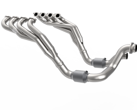 2020 F-250 Longtube Headers + FC Left Rear view.png