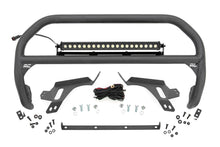 Load image into Gallery viewer, Nudge Bar | w/ Tow Hooks | 20 Inch Black Single Row LED | Ford Bronco Sport (21-24)