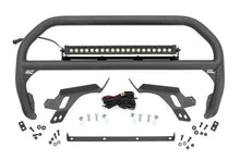 Load image into Gallery viewer, Nudge Bar | w/ Tow Hooks | 20 Inch BLK DRL Single Row LED | Ford Bronco Sport (21-24)