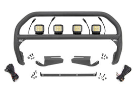 Nudge Bar | 3 Inch Wide Angle Led (x4) | Oe Modular Steel | Ford Bronco (21-26)