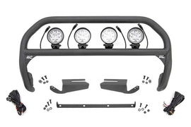Nudge Bar | 4 Inch Round Led (x4) | OE Modular Steel | Ford Bronco 4WD (21-26)