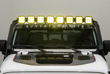 Load image into Gallery viewer, 2021_jeep_gladiator_ss5_windshield_kit_close_straight_yellow_combo_on.jpg