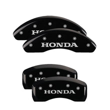 Load image into Gallery viewer, MGP Caliper Covers 20221SHONBK Set of 4: Black finish, Silver Honda