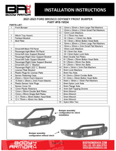 Load image into Gallery viewer, FB-19534 WEBPAGE INSTRUCTIONS