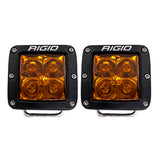 RIGID Industries 20252 D-Series Spot with Amber PRO Lens - Pair