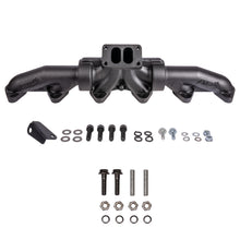 Load image into Gallery viewer, Pulse Flow Exhaust Manifold Kit Fits 94-Early 1998 5.9L Cummins 3-Pc T3 With Turbo Flange Hardware ATS