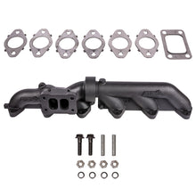 Load image into Gallery viewer, ATS Pulse Flow Exhaust Manifold Kit Fits 2003-2007 5.9L Cummins 2-Pc T3 With Gaskets Turbo Hardware