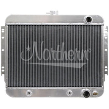 Load image into Gallery viewer, Northern Radiator 205200 Muscle Car Radiator - 20 1/2 X 24 3/4 X 3 (Downflow) W/ Connections On Right