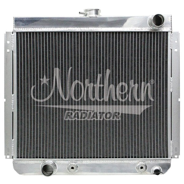 Northern Radiator 205213 Muscle Car Radiator - 19 3/4 x 21 7/8 x 2 1/2 - Outlet Driver Side
