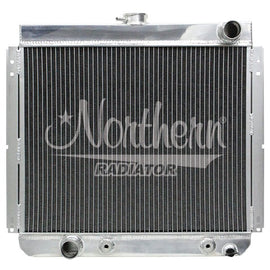 Northern Radiator 205213 Muscle Car Radiator - 19 3/4 x 21 7/8 x 2 1/2 - Outlet Driver Side
