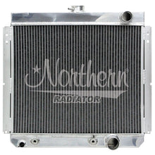 Load image into Gallery viewer, Northern Radiator 205214 Muscle Car Radiator - 19 3/4 21 7/8 x 2 1/2 - Outlet Passenger Side