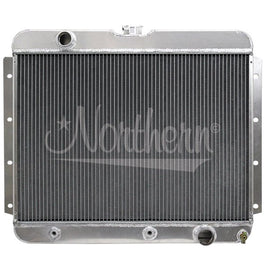 Northern Radiator 205217 Muscle Car Radiator - Downflow - 22 3/8 X 25 3/8 X 3 1/8