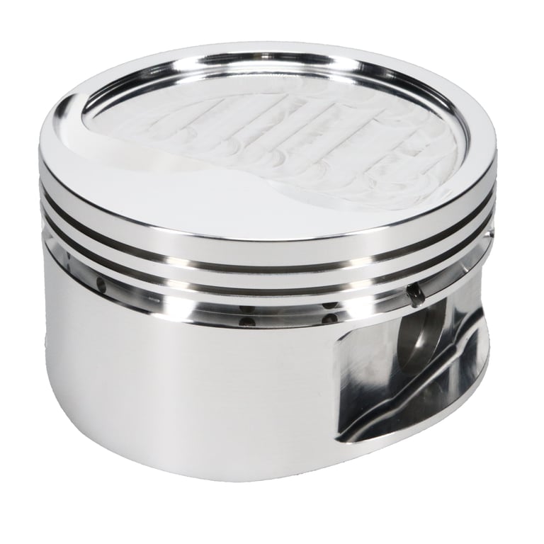 JE Pistons 207420 Piston Set, 2618, Inv Dome/Dish, 4.030 Bore, 1.460 CD, 0.927 Pin, Set of 8.