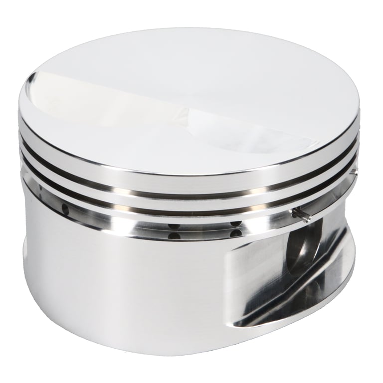 JE Pistons 207423 Piston Set, 2618, Flat Top, 4.030 Bore, 1.460 CD, 0.927 Pin, Set of 8.