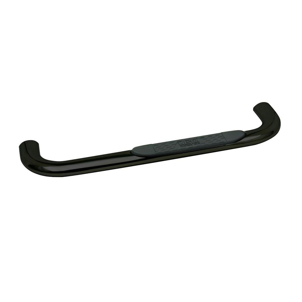 Westin 21-1405 Platinum 4 Oval Nerf Step Bars; Black; Steel; Mount Kit Included; Body Mount;