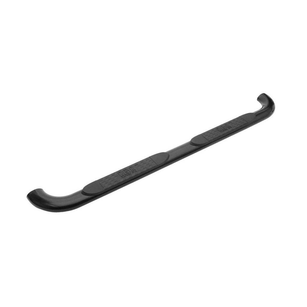 Westin 21-1685 Platinum 4 Oval Nerf Step Bars; Black; Steel; Mount Kit Included; Body Mount;