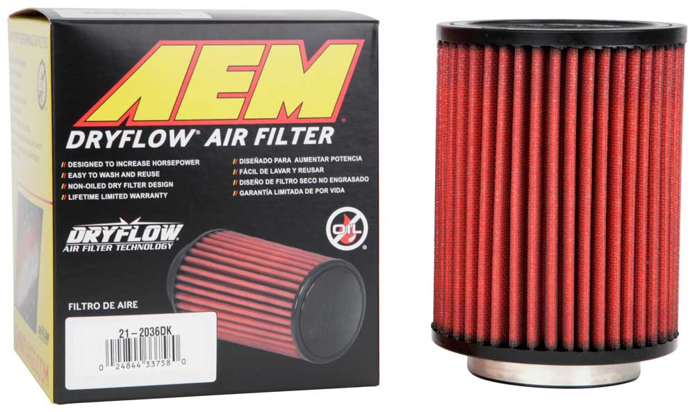 AEM Induction 21-2036DK AEM DryFlow Air Filter