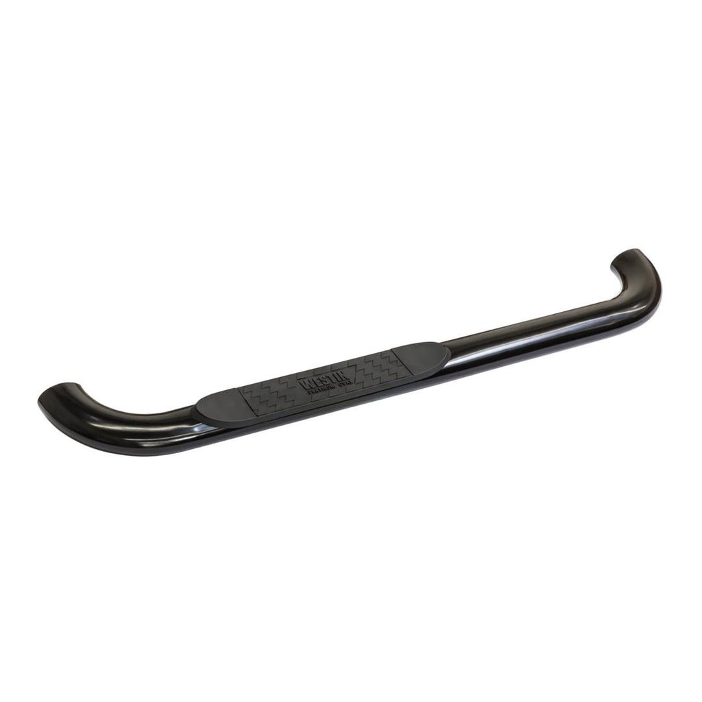 Westin 21-2345 Platinum 4 Oval Nerf Step Bars; Black; Steel; Mount Kit Included; Rocker Mount;