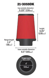AEM Induction 21-3059DK DryFlow Air Filter