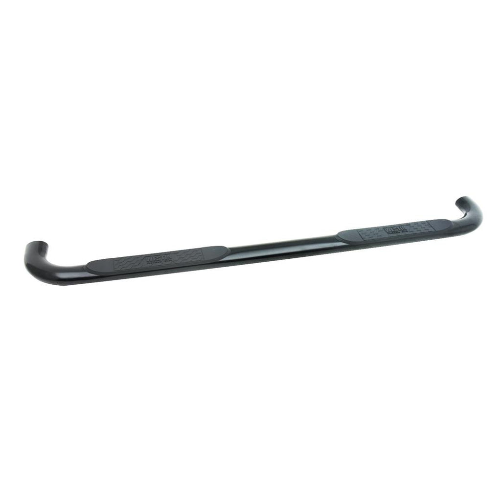 Westin 21-3555 Platinum 4 Oval Nerf Step Bars; Black; Steel; Mount Kit Included; Rocker Mount;