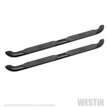 Load image into Gallery viewer, Westin 21-3615 Platinum 4 Oval Nerf Step Bars; Black; Steel; Mount Kit Included; Rocker Mount;