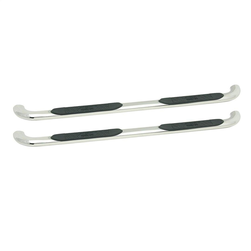 Westin 21-4120 Platinum 4 Oval Nerf Step Bars; Polished Stainless Steel;