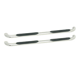 Westin 21-4120 Platinum 4 Oval Nerf Step Bars; Polished Stainless Steel;