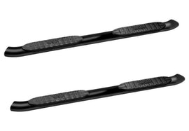 Westin 21-534345 PRO TRAXX 5 Oval Wheel to Wheel Nerf Step Bars; Black; w/Mount Kit;