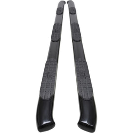 Westin 21-534775 PRO TRAXX 5 Oval Wheel to Wheel Nerf Step Bars; Black;