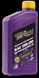 Royal Purple 21020 SAE 0W20 Syn SN GF-5 Quart