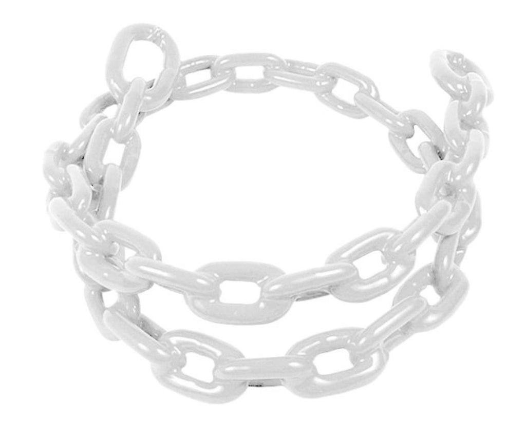 GREENFIELD 2116-W VNYL CTD CHAIN 5/16X5 WHITE