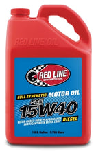 Load image into Gallery viewer, 15W40 Synthetic Motor Oil 1 Gallon Red Line Oil