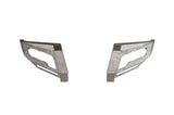 Road Armor 2152DF0 Identity Front Bumper Components; Standard End Pods; Raw Steel;