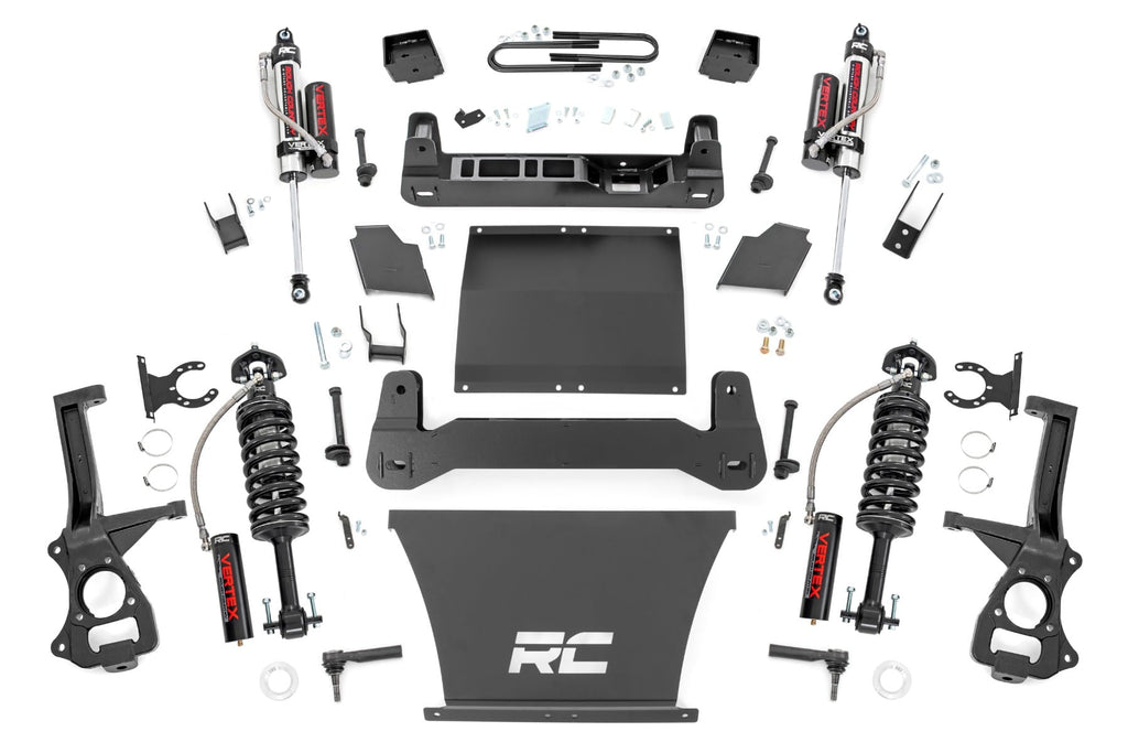 6 Inch Lift Kit | Mono Leaf Rear | Vertex | Chevy Silverado 1500 4WD (22-24)