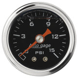 AutoMeter 2172 GAUGE, PRESSURE, 1.5