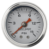 AutoMeter 2175 GAUGE, PRESSURE, 1.5