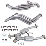 BBK Performance Parts 15192 94-95 MUSTANG 5.0 1-5/8 LONG TUBE HEADERS PLUS MID PIPE (TITANIUM CERAMIC)