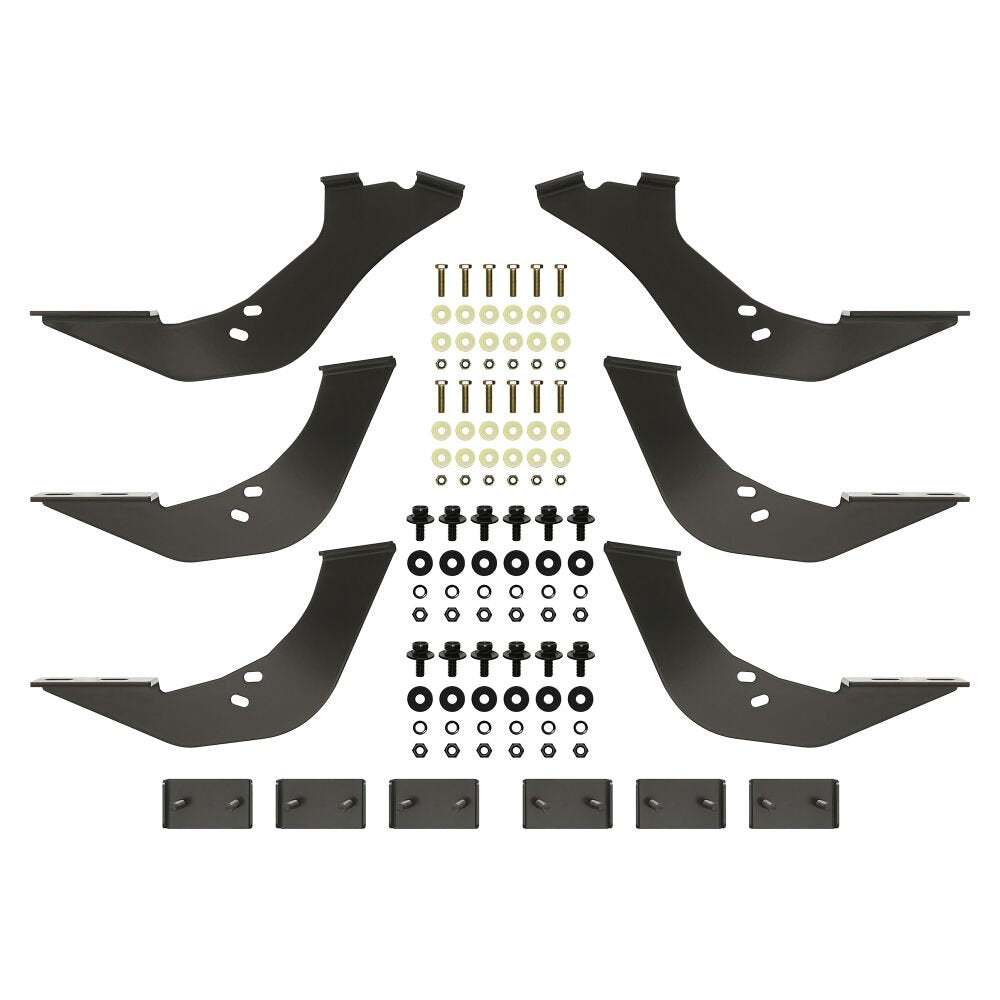 Westin 22-1035 Premier Oval Nerf Step Bar Mount Kit; For Super Cab/Crew Cab And Regular Cab;