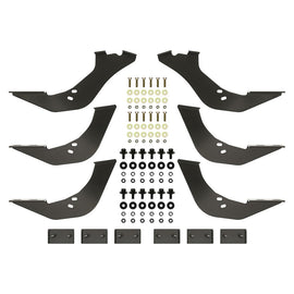 Westin 22-1035 Premier Oval Nerf Step Bar Mount Kit; For Super Cab/Crew Cab And Regular Cab;